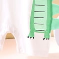 thumbnail image 4 of WUANDIXFA New Born Clothes Baby Boy 3 6 9 12 Months Cotton Cute Short Sleeve Romper Summer, Baby Boy Sleepers Baby Boy Pajamas Baby Boy's Clothing,Green,9-12 Months, 4 of 8