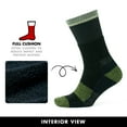 thumbnail image 4 of GoWith Merino Wool Hiking Socks For Men and Women | Full Cushion Boot Socks | 2 Pairs | Model: 3597, 4 of 6