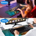 thumbnail image 6 of Large Mouse Pad, Desk Mat for Desktop Gaming Desk Pad, Sea Turtle Sky Desk Accessories Keyboard Mousepad, Home & Office Decor 31.3"x11.8", 6 of 6