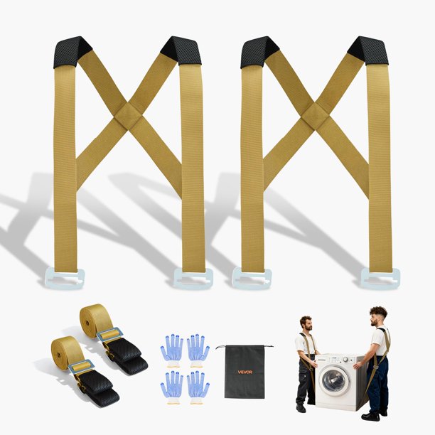 Moving Straps VEVOR soporta 1000 libras con 2 correas de arnés