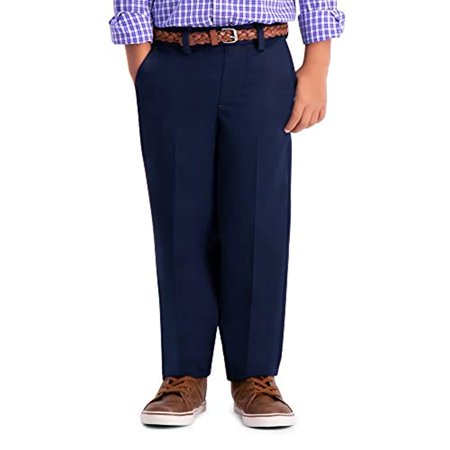 Haggar Little Boy's Regular 4-7 Premium No Iron Khaki Pant