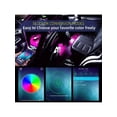 thumbnail image 5 of 1 Set Of 1 To 4 Car Led Ambient Lights Controlled By App With Music Rhythm, Footwell Decoration Atmosphere Light, 5 of 5