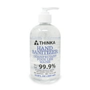 Thinka Hand Sanitizer 70% Ethyl Alcohol (500ml) - USP Grade - ASTM E2315 Lab Test Approved