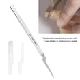 thumbnail image 4 of Mini Hand Saw, 2 Different Blades DIY Mini Hand Saw Model Tools Prevent Slip Multifunctional  for Woodworking DIY Projects, 4 of 7