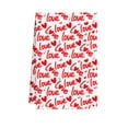thumbnail image 2 of Toallas de nailon de 17 x 25 pulgadas, regalo de San Valentín, toalla de fibra con estampado de corazones, paño de limpieza, toallas de cocina, aniversario, hogar y cocina, cocina y comedor, utensilio, 2 of 6