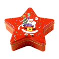 thumbnail image 2 of BGZLEU Christmas Tin Box Collection with Lids - 7.48in Star Gift Tin Box - Star Shaped Metal Cookie Tin Tinplate Candy Box - Gift Idea - Empty Bakery Box For Xmas Party Decoration, 2 of 6