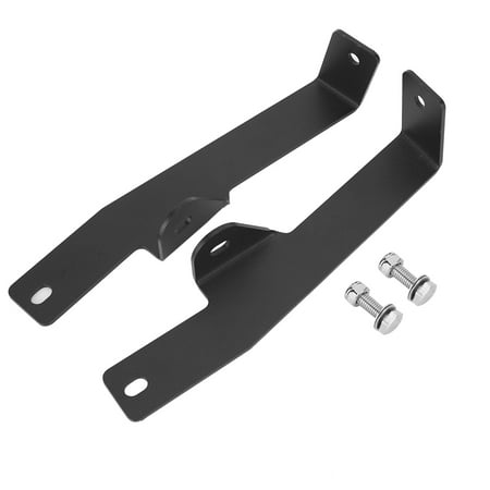 

2Pcs Black Front Hiding Bumper Mount Brackets Fit for Ford F150 2006-2008
