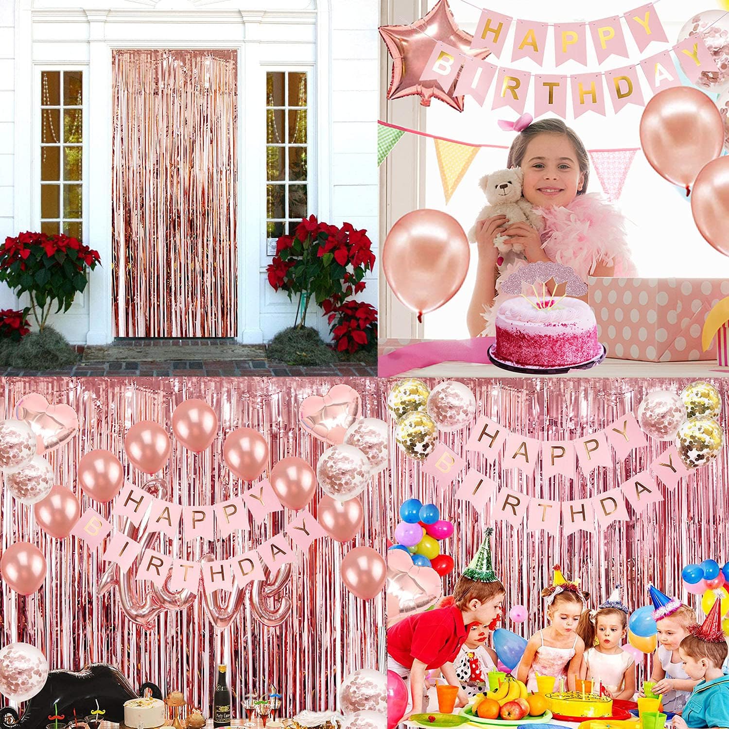 IRuiYinGo 65-Piece Birthday Party Decoration Kit photo 6