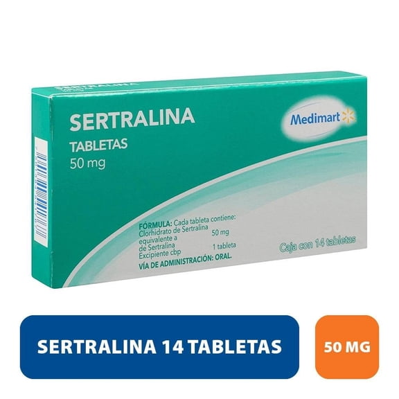 Sertralina Medimart 50 mg 14 tabletas