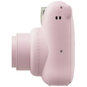 FUJIFILM INSTAX MINI 12 Instant Film Camera (Blossom Pink) + Fuji Instax Instant Film Single Pack - 10 Prints + Protective Case - Pink + Photo Album - Pink + Travel Stickers - Bundle!