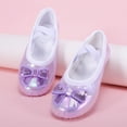 thumbnail image 5 of LvhaoGJOB Girls' Ballet Flats for Dance Class - Soft Flexible Sole, Elegant Design, 5 of 9