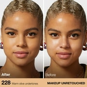 Maybelline Fit Me Matte + Poreless Liquid Foundation Makeup, 228 Soft Tan, 1 fl oz