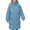 Blue, variant on Pyhlmscde Women's Casual Mid Long Waisted Thick Warm Puffer Coat, Puffer Jacket Womens, Winter Clothing for Women, Winter Coats for Women
