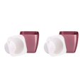 thumbnail image 4 of Matsuzay Macetas de primera para interiores y exteriores: fáciles de mantener, duraderas y elegantes, cuadradas, oro rosa; G105 oro rosa cuadrado ;G105 2Conjunto, 4 of 6