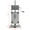 Silver#6, variant on Stainless Steel Commercial Sausage Stuffer,Dual Speed Vertical Sausage Maker 7LB/3, Meat Filler with 4 Stuffing Tubes,