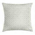thumbnail image 1 of Damask Throw Pillow Cushion Cover, Abstract Floral Pattern Wedding Inspired Soft Colored Design Complex Asian Motifs, Decorative Square Accent Pillow Case, 18 X 18 Inches, Cream Beige, by Ambesonne, 1 of 2
