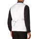 thumbnail image 3 of Chaleco sin mangas brillante de lentejuelas INSPIRE CHIC para hombres, corte ajustado en V, fiesta disco, corbata de moño, 2XL, plata, 3 of 5