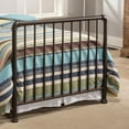 thumbnail image 6 of Hillsdale Furniture Brandi Modern Metal Spindle Queen Headboard and Bed Frame, Oiled Bronze, 6 of 8