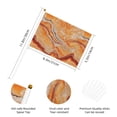 thumbnail image 2 of Handheld Flag Double-Sided Hand Waving Flag 8.2×5.5in Used For Team Activities Or Decoration In Decorative Places Orangered Marble_4 Ten Piece, 2 of 8
