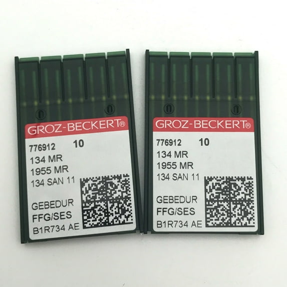 20 Pk. Groz-Beckert Gebedur 134MR Titainum Coated Longarm Machine Needlees-Size 100/16