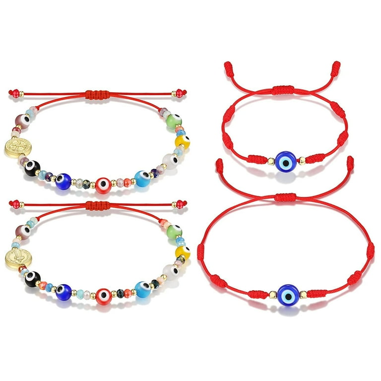 Red String Kabbalah Bracelet Evil Eye Good Luck Protection Gift Men Women