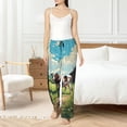 thumbnail image 2 of Fotbe Prairie Pasture Cow Women's Pajama Pants,Sleepwear Pants,Pj Bottoms Drawstring And Pockets-X-Large, 2 of 7