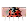 thumbnail image 2 of PhooArto Key Holder for Wall Decorative with 5 Key Hooks, Cartoon Ladybug Print Holders Wall Mount Organizer with Mail Key Rack, Self Adhesive, 2 of 7