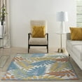 thumbnail image 2 of Nourison Aloha Indoor/Outdoor Tropical Botanical Ivory/Multi 6' x 9' Area Rug, 2 of 11