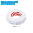 thumbnail image 2 of REGALWOVEN 2m/6.6ft Sealing Foam Tape 3.5cm Wide 5mm Thick Single Sided Weather Stripping Door Seal Strip White, 2 of 6