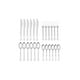 thumbnail image 1 of Moven Juego De Cubiertos Azalea Acero Inoxidable Kit De 24, 1 of 8