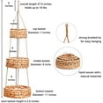 thumbnail image 6 of 3 Tier Multifunctional Storage Basket Home Organizer Hanging Kitchen Basket, 6 of 11