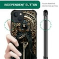thumbnail image 5 of FKBRCL4U Compatible With iPhone 15 Case, Mechanical Skull Cloak Gear Grim Reaper Pattern For Girl Ultra Protection Shockproof Soft Silicone TPU Non-Slip Back, 5 of 7