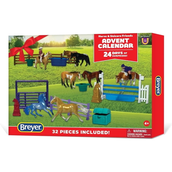 Breyer 2025 Horse and Unicorn Friends Advent Calendar Model # B-HP-10384