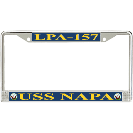 USS Napa LPA-157 License Plate frame