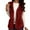 Red, variant on Womens Fleece Vests Side Pockets Casual Fashion Keep Warm Coats Full Zipper Sleeveless Fall and Winter Jackets for Women Red Size L