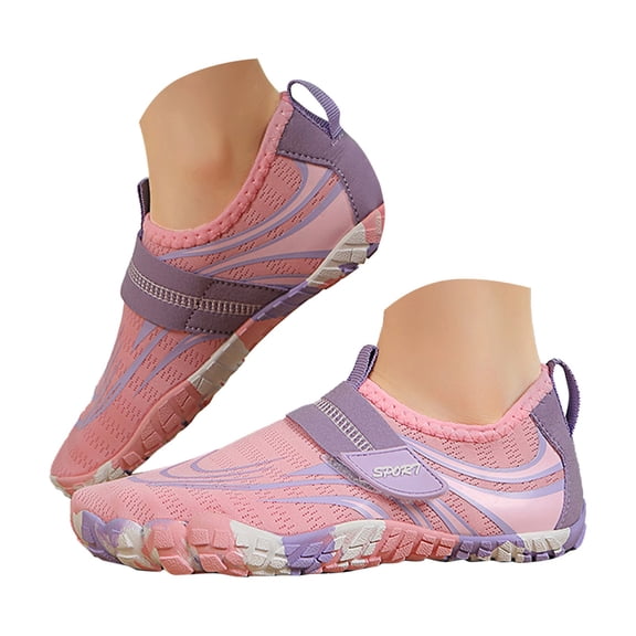 WAYUTE Girls Sneakers Beach Swimming Snorkeling Barefoot Lightweight Sports for Toddler Kids Water Shoes Casual Daily Wear