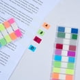 thumbnail image 3 of 1000 Pcs Sticky Tabs for Books, Translucent PET Page Markers, Writable Index Annotation Tabs, Book Tabs for Annotating, Clear Sticky Notes for Study, School, Office Supplies, 3 of 8