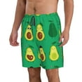 thumbnail image 2 of Bixox Men's Cartoon Fruit printing Casual Classic Fit Short Summer Beach Shorts, 2 of 6