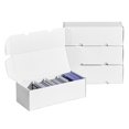thumbnail image 1 of Organizador de cajas para almacenamiento de cartas NUMINA, paquete de 4, resistente, 1 of 7