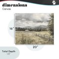 thumbnail image 4 of Stupell Industries Traditional Muted Valley Cottage Canvas Art, 20 x 16, by Riley B, 4 of 8