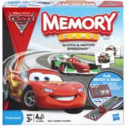 Hasbro MEMORY Game Match and Motor Speedway Disney Pixar Cars 2 Edition Game