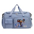 thumbnail image 3 of Bolsos de viaje Sonics para mujer y hombre, con estampado de anime, a la moda, grandes, para gimnasio, fin de semana, con compartimento para zapatos, bolsos deportivos y de fitness, 3 of 5