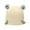 A-Beige47, variant on Hats Cute 3D Cartoon Frog Decor Woolen Knitted Soft Stretchy Warm Multiple Solid Color Hat Autumn And Winter Headwear