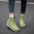 thumbnail image 5 of Waterproof Kitchen Boots For Women Summer Short Plastic Rain Shoes Thickened Overshoes, 5 of 6