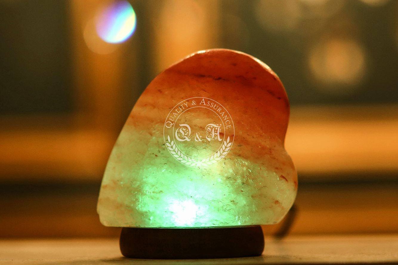 Himalayan Salt Mini Heart Salt Lamp