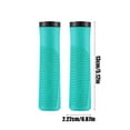thumbnail image 3 of COM1950s Bike Handle Grips,Mountain Bike Grips,Universal 22.2Mm Bicycle Rubber Handle Cover Ergonomic Not Easy Slip Grip Folding Bike Comfortable Soft Rubber Handle Cover,Bicycle Handle Grips, 3 of 6
