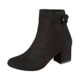 thumbnail image 1 of Botin Para Mujer CASTALIA Negro Gamuza 246-74 CASTALIA  246-74, 1 of 2