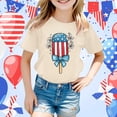 thumbnail image 2 of Graphic Tees for Girls: Short Sleeve Crewneck Tops 5-14 Years Comfortable & Casual for Everyday Wear & Summer Parties, 2 of 4