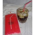 thumbnail image 2 of Straws - 500 Red Flex / Flexible Drinking Straws - Luau - Wedding Reception - Party Supplies - Flexible Bendy Straws, 2 of 2