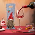 thumbnail image 4 of Bpyeka Christmas Wine Bottle Cover Cute Red Wine Bottle Decoration Bag Christmas Dining Table Ambiance Decoration,Holiday Products,Fall Decor, 4 of 6